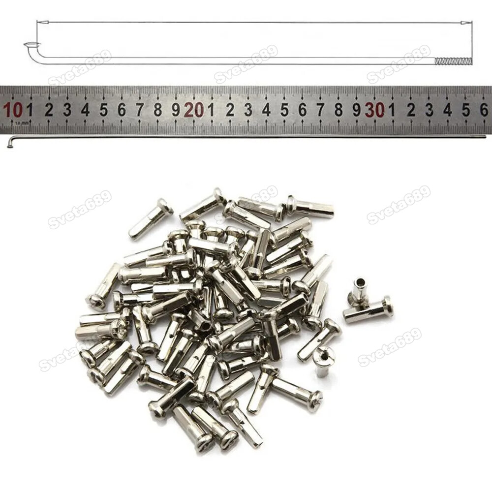 36Pcs 55-305mm 12G 2.4mm Electric Bicycle E-bike Wheel Tire Spokes chair Steel