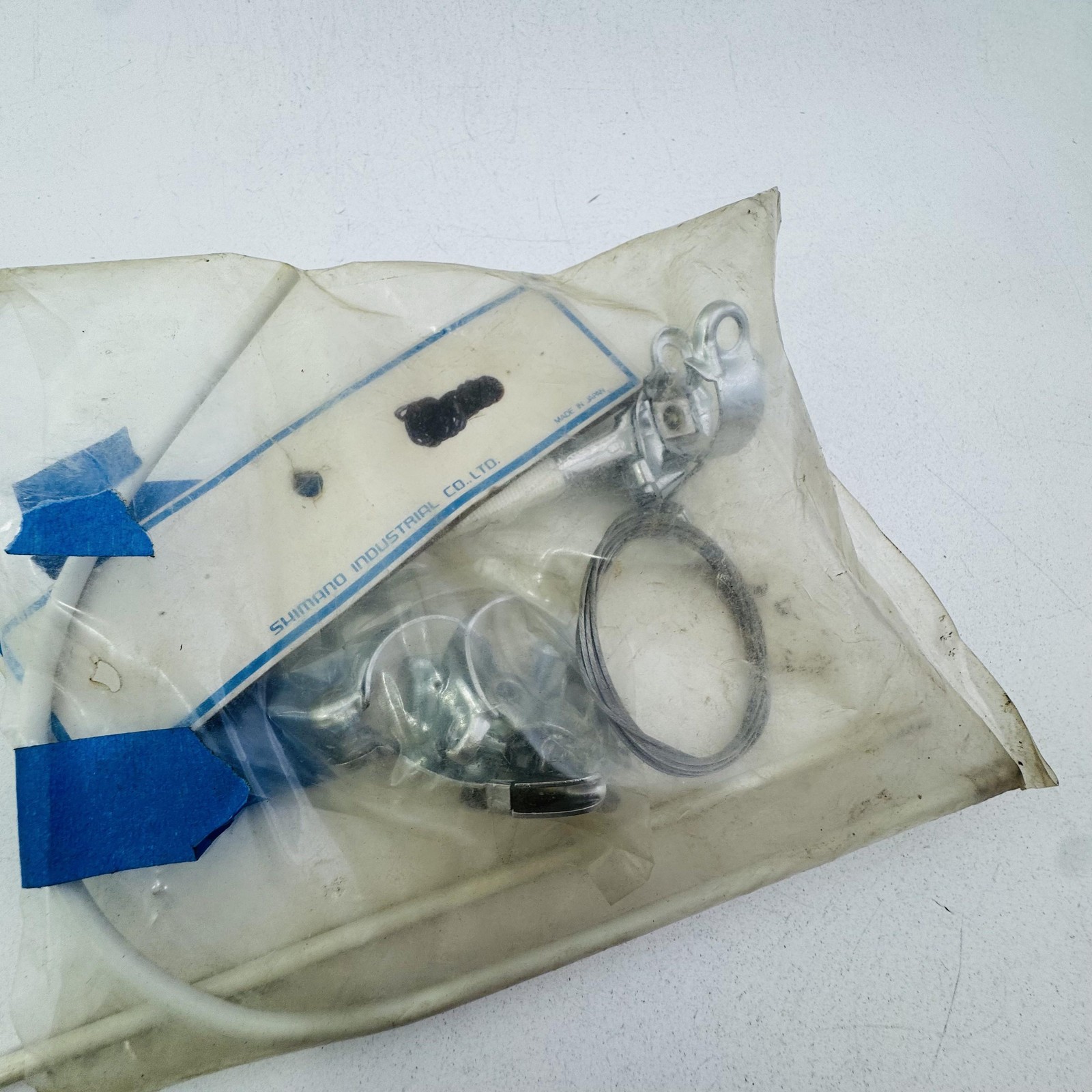 Vintage Shimano Right Shifter Clamp-On Internal Cruiser Cable Silver Bike NOS A1