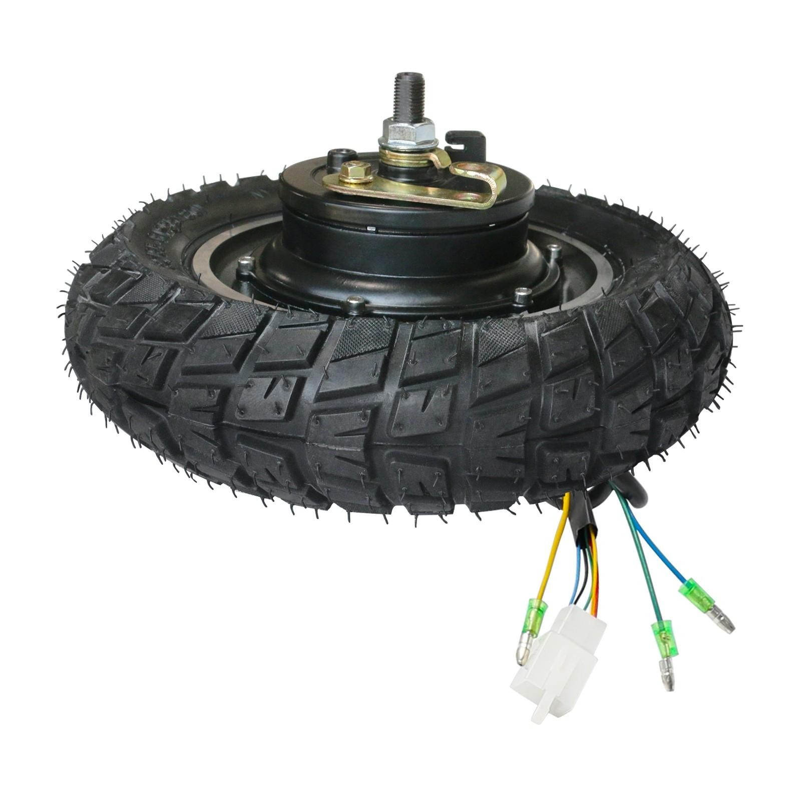 10 inch Hub Motor Kit ebike Scooter 36V 500W Brushless Gearless Motor Tricycle