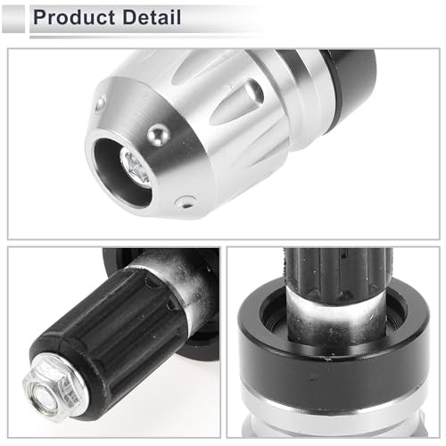 2pcs Motorcycle Bar Ends Plug Universal Handlebar Bar End Caps Aluminum Alloy