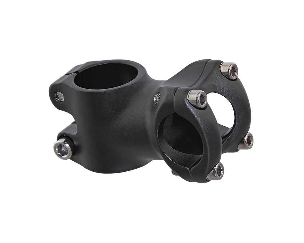 NEW! GENUINE 50MM LONG BICYCLE ALLOY STEM 28.6/25.4MM 7081 IN BLACK.