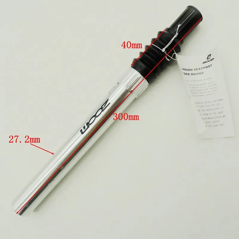 ZOOM Suspension Seatpost Shock Absorber Mountain Bike Bicycle Road bike 27.2