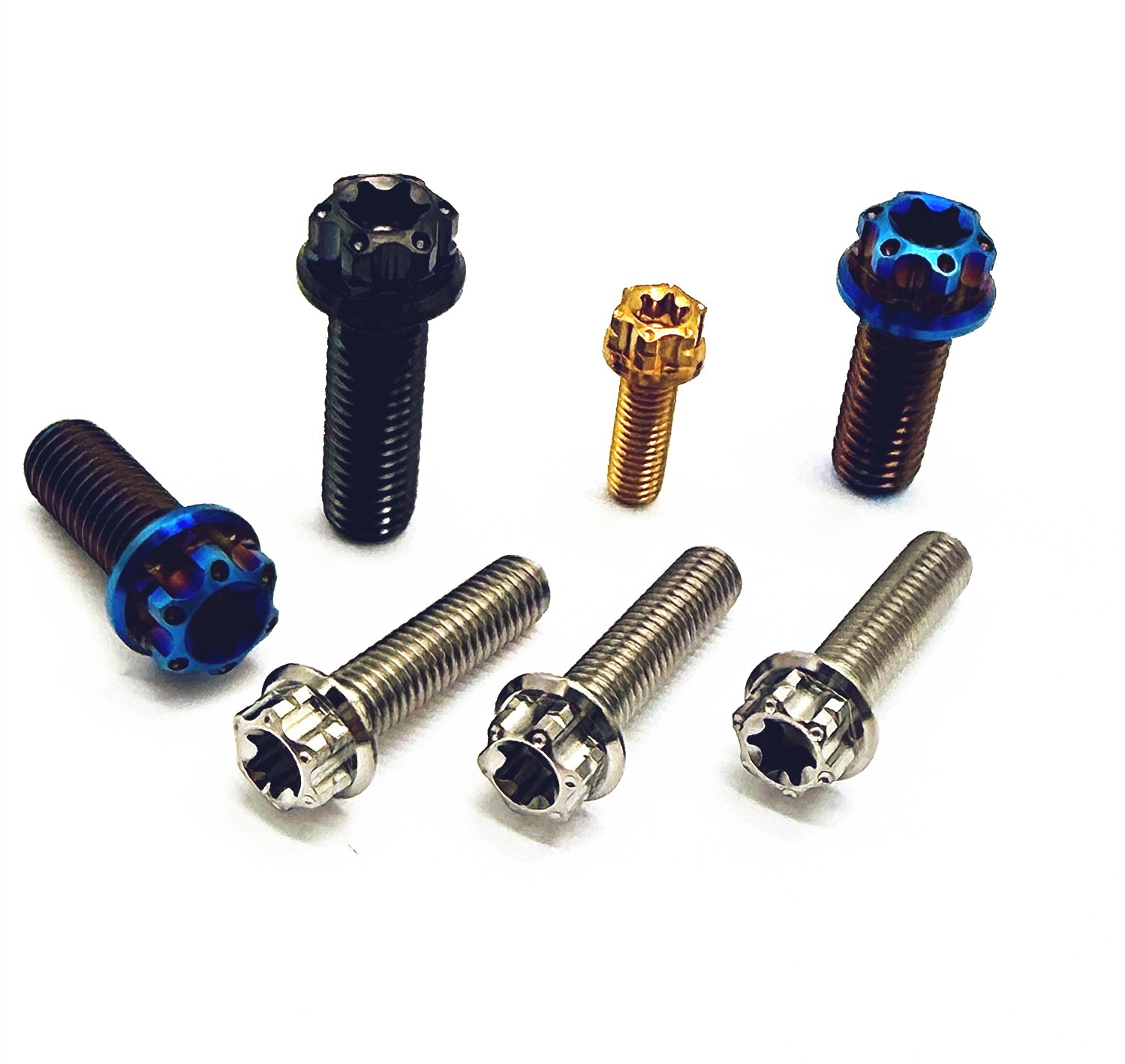 Titanium Bolt Flange Torx Screw Grade 5 For Motorcycle M4 M5 M6 M8