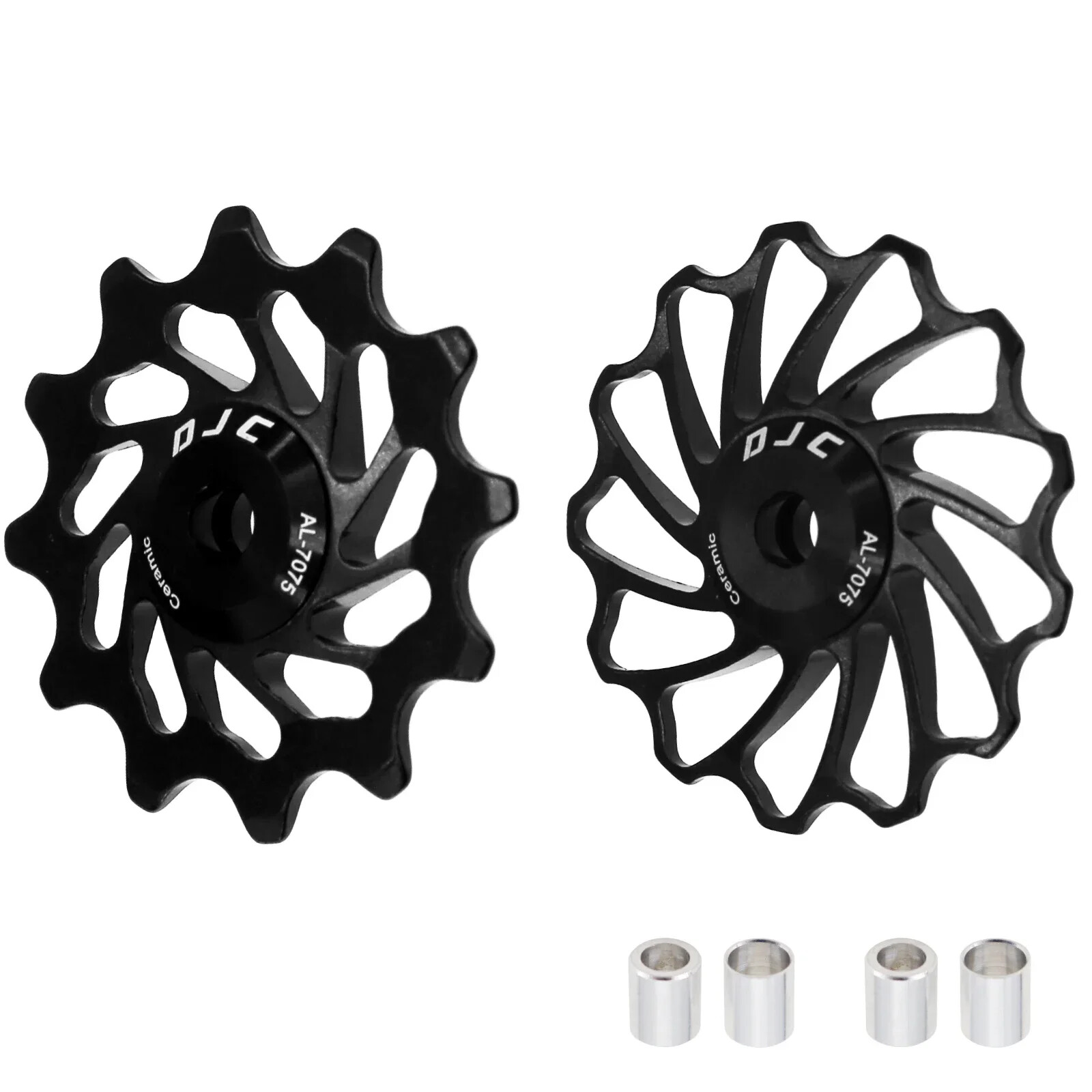 DJC Bike Pulley Wheel Ceramic Bearing Oilslick 11T 12T 13T 14T 16T MTB Road Bike