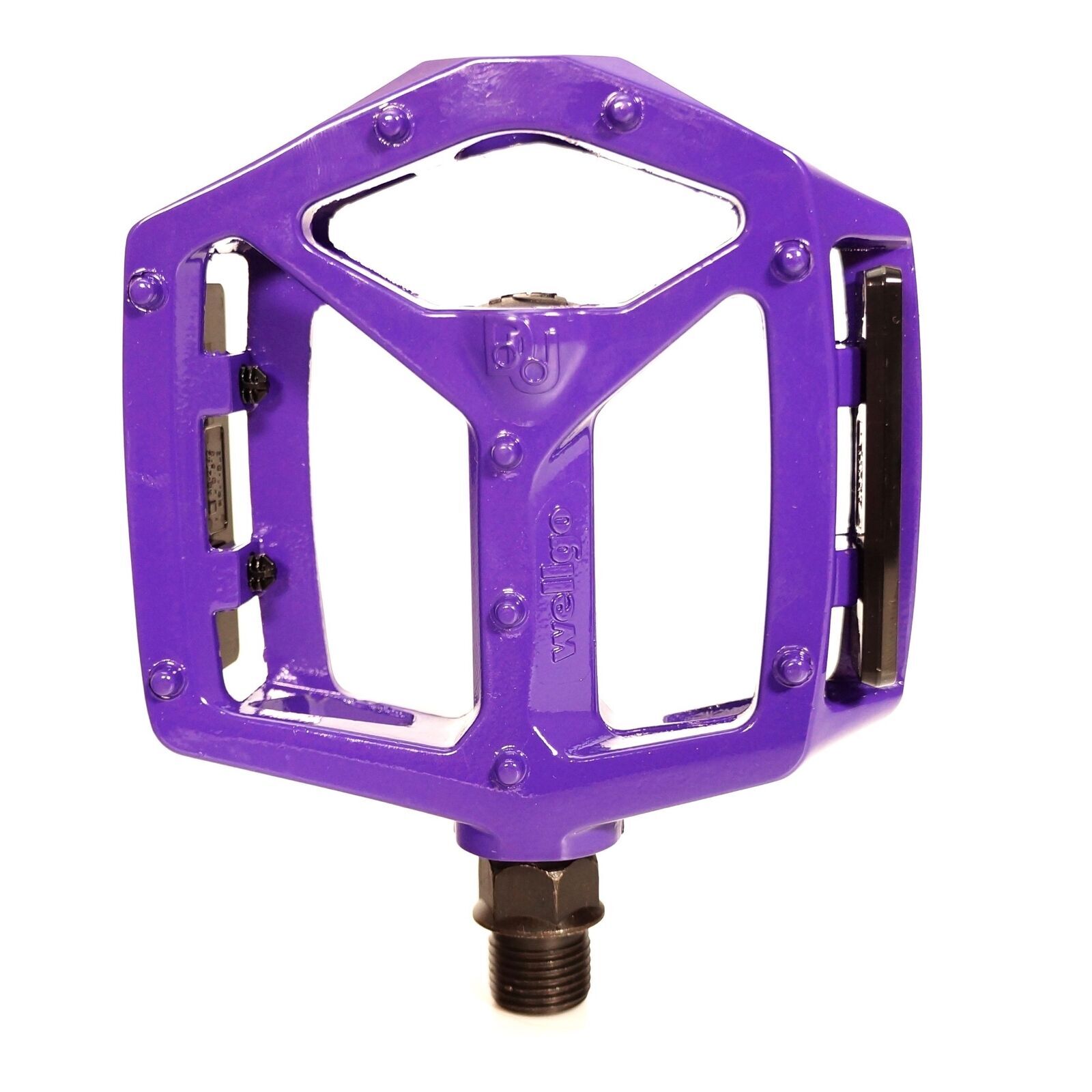 WELLGO MG-3 Fixed Pin Bike Pedals for MTB BMX DH Platform 9/16” Black Red Blue
