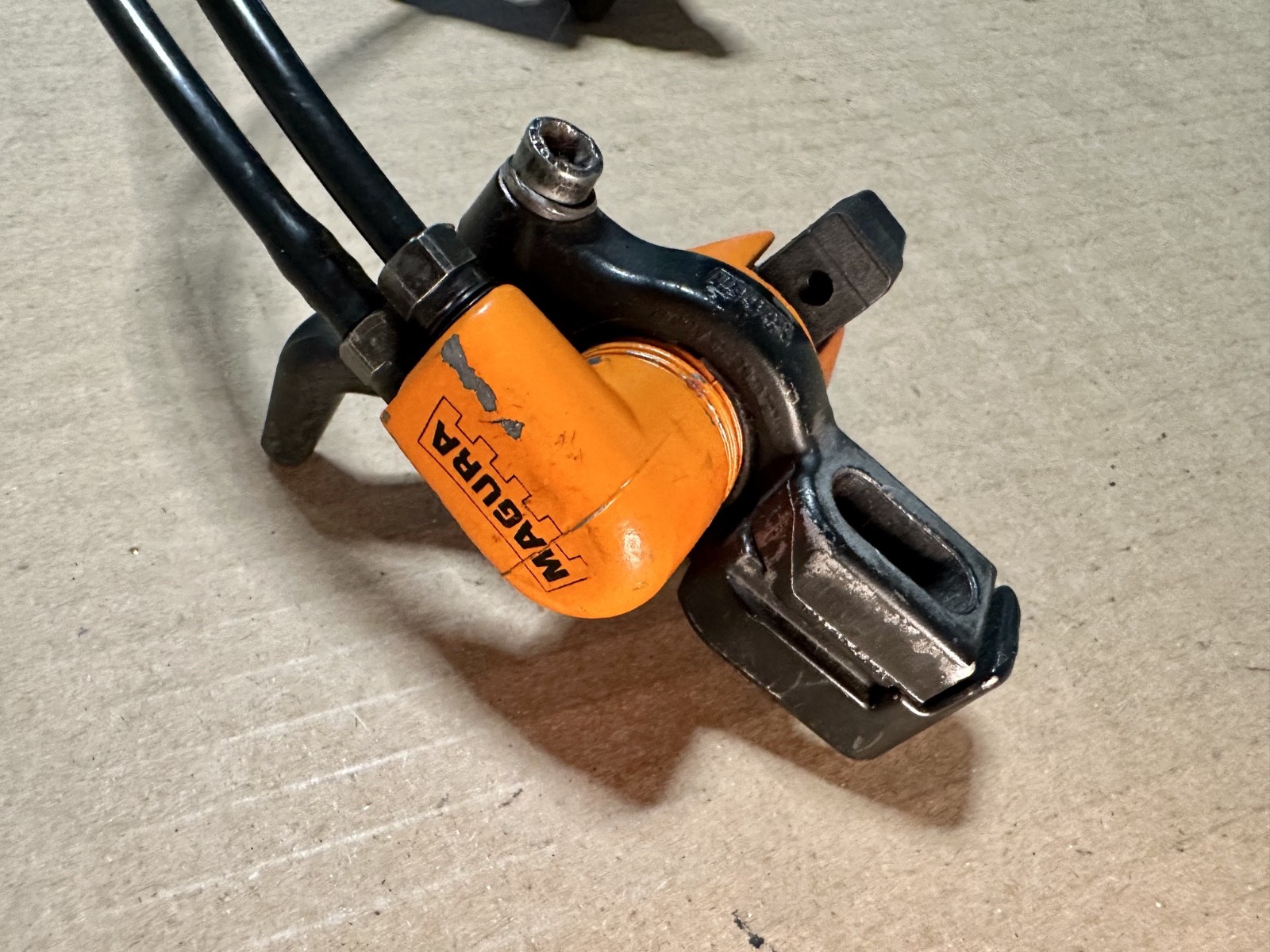 MAGURA HYDRAULIC RIM BRAKE V-BRAKE & HS33 LEVER BIKE MTB XC GRAVEL ORANGE!