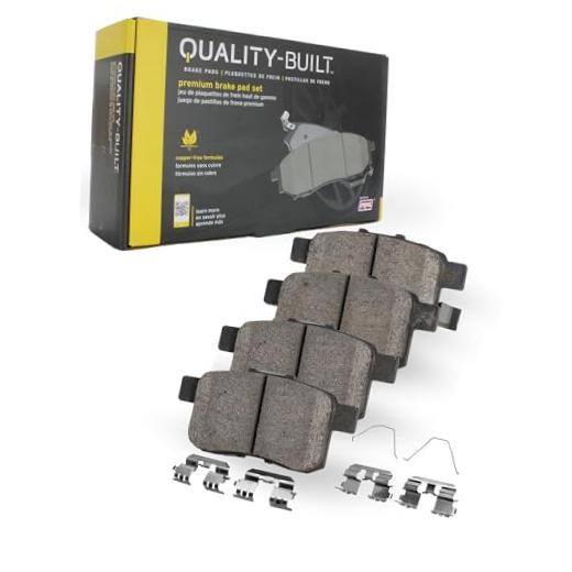 Front Ceramic Brake Pads, Premium 1001-0965C, Compatible with 2003 BP0965-C