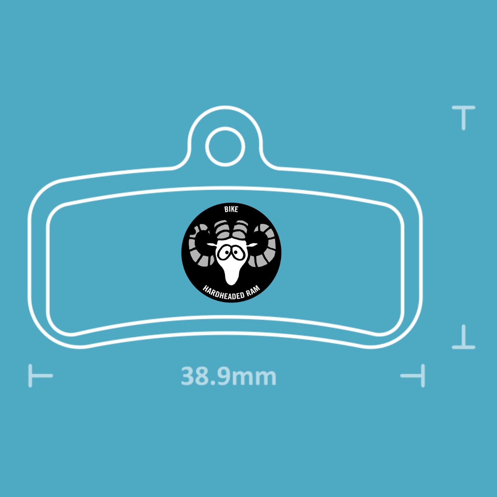 2 Pair Bike brake pads resin for Shimano D03S Saint-M-810-820-640, Zee M640,