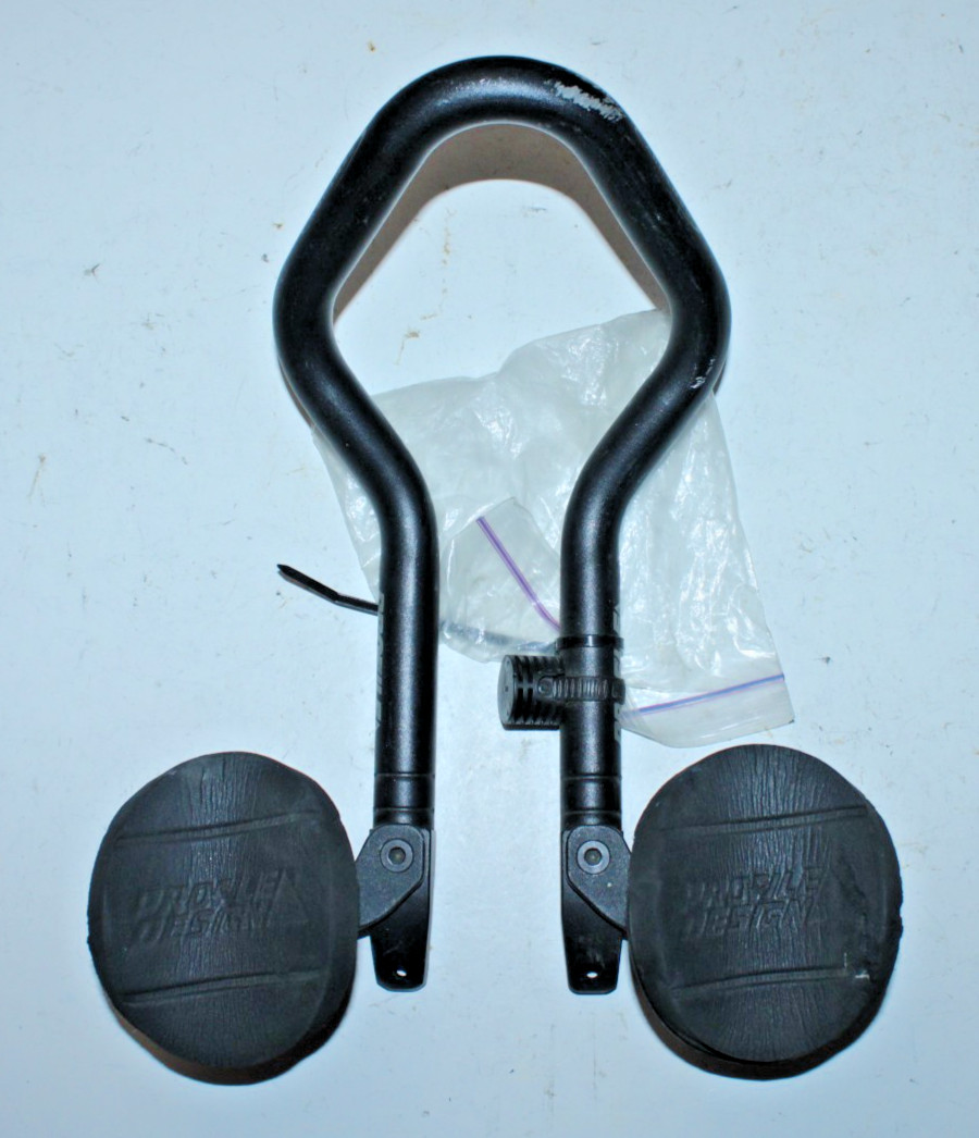 Profile Design Century Aero Bar Extensions 22.2mm Time Trial Race Triathlon Tri~