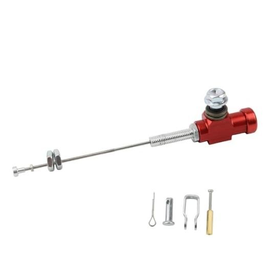 Motorcycle M10x1.25mm Hydraulic Clutch Master,Master Cylinder Rod Brake Red