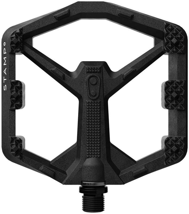 Crankbrothers Stamp 0 Pedals – Platform, Composite, 9/16″, Black, Large
