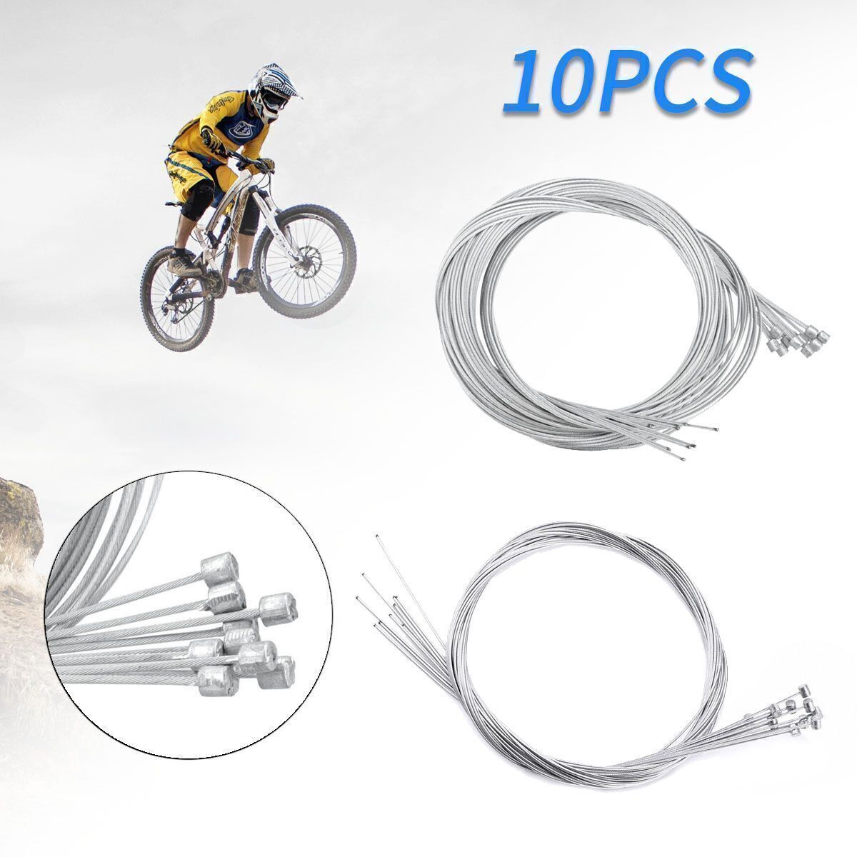 20Pcs 6FT Bicycle Brake Inner Wire Cable Line For Front Rear Road Bike Break USA