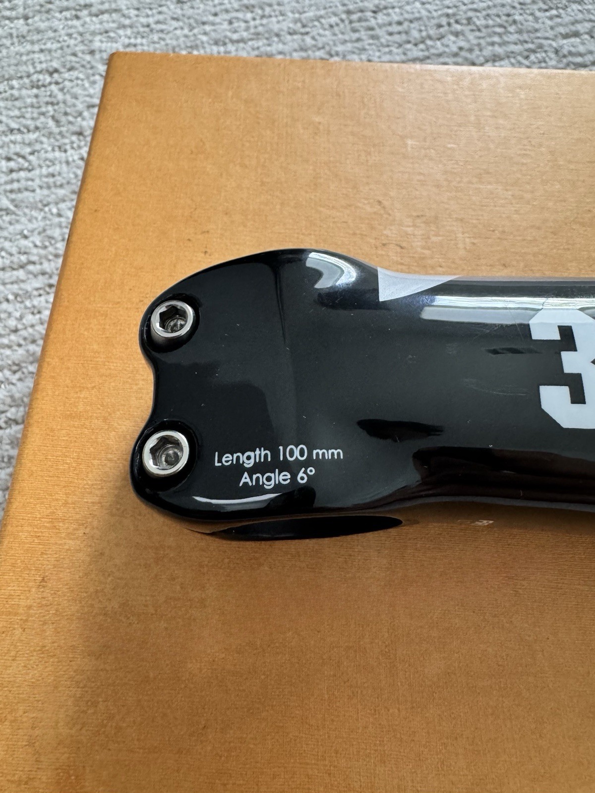 3T ARX LTD Carbon Bike Stem 100mm with ±6 Degree 31.8mm