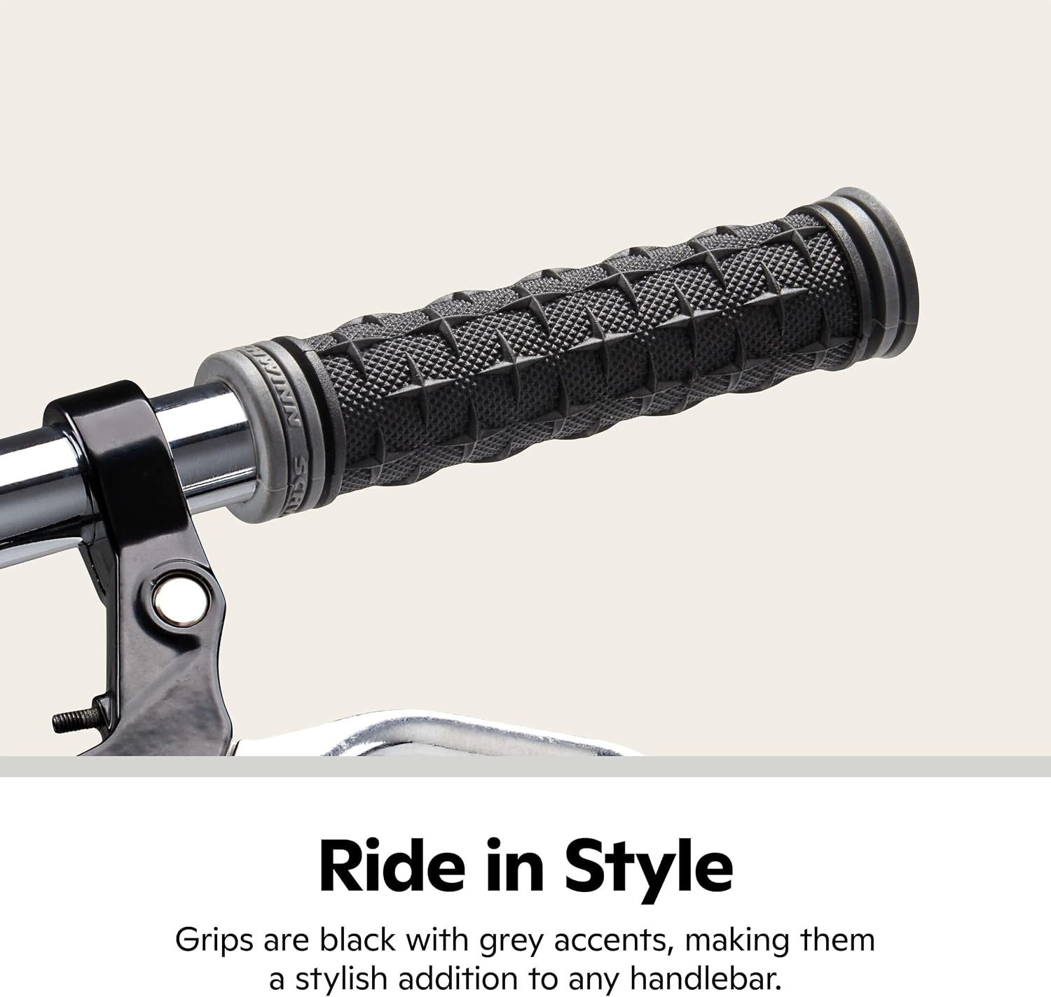 Comfort Handlebar Grips, Set of 2, Compatible with Most Adult Bikes, Fits 22.2Mm