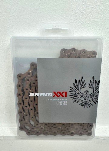 Sram XX1 Eagle Copper Chain, 12 Speed, 126 Links, Copper