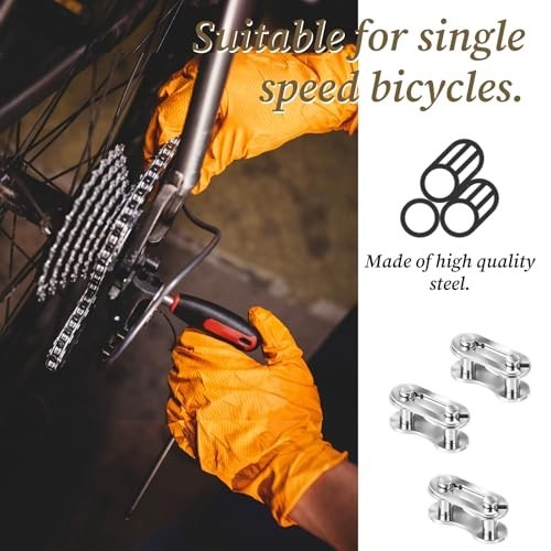 10 Pairs Bike Chain Master Link for Bicycle Missing Link, Single Speed Chain …
