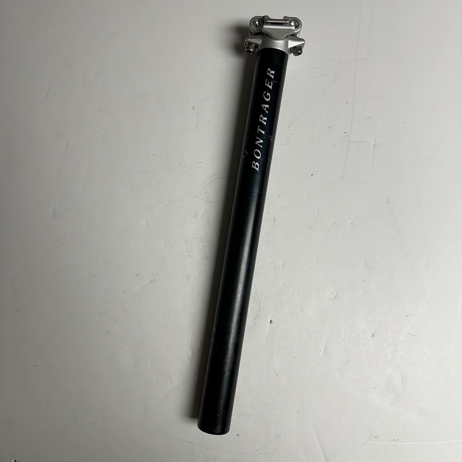 Bontrager Race Black Anodized Aluminum Seatpost 31.6mm x 370mm Long