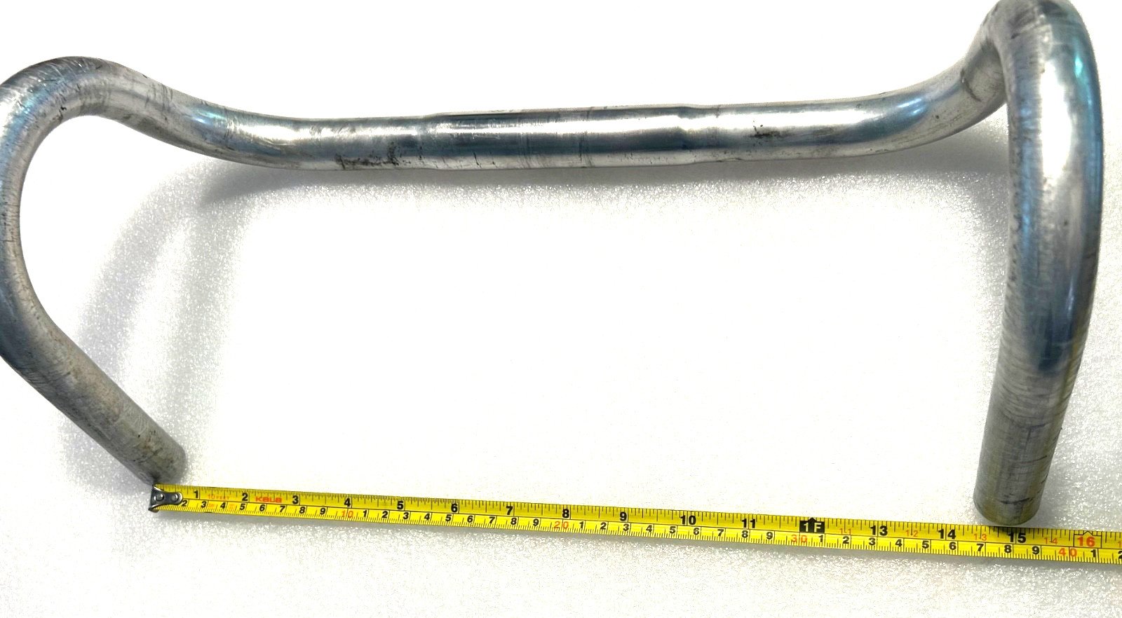 3TTT -HAND BAR – ALLOY – ROAD BIKE – SILVER – 26.0 / 38CM. – VINTAGE – USED