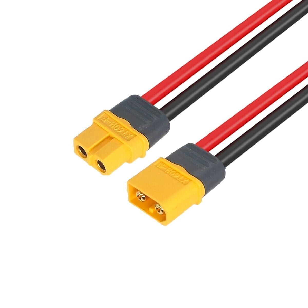 10 AWG XT60 Male Female Connector Solar Extension Cable Wire for RC Lipo Ebike