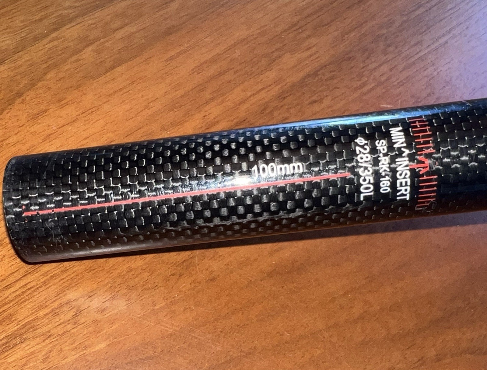 FSA K-Force Carbon Bike Seatpost 350mm x 28mm – 25mm Offset Black 228g