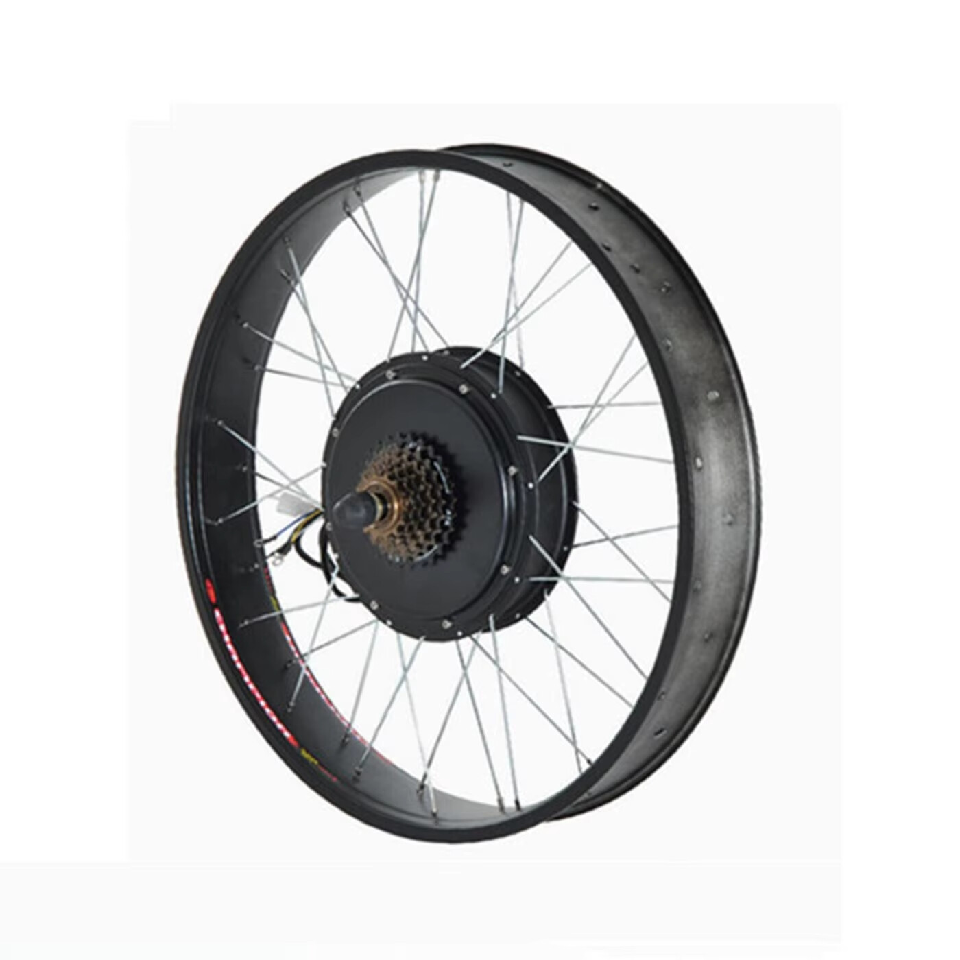 48V 52V 60V 1500W 20/24/26×4.0” Fat Tire eBike Rear Motor Wheel Conversion Kit