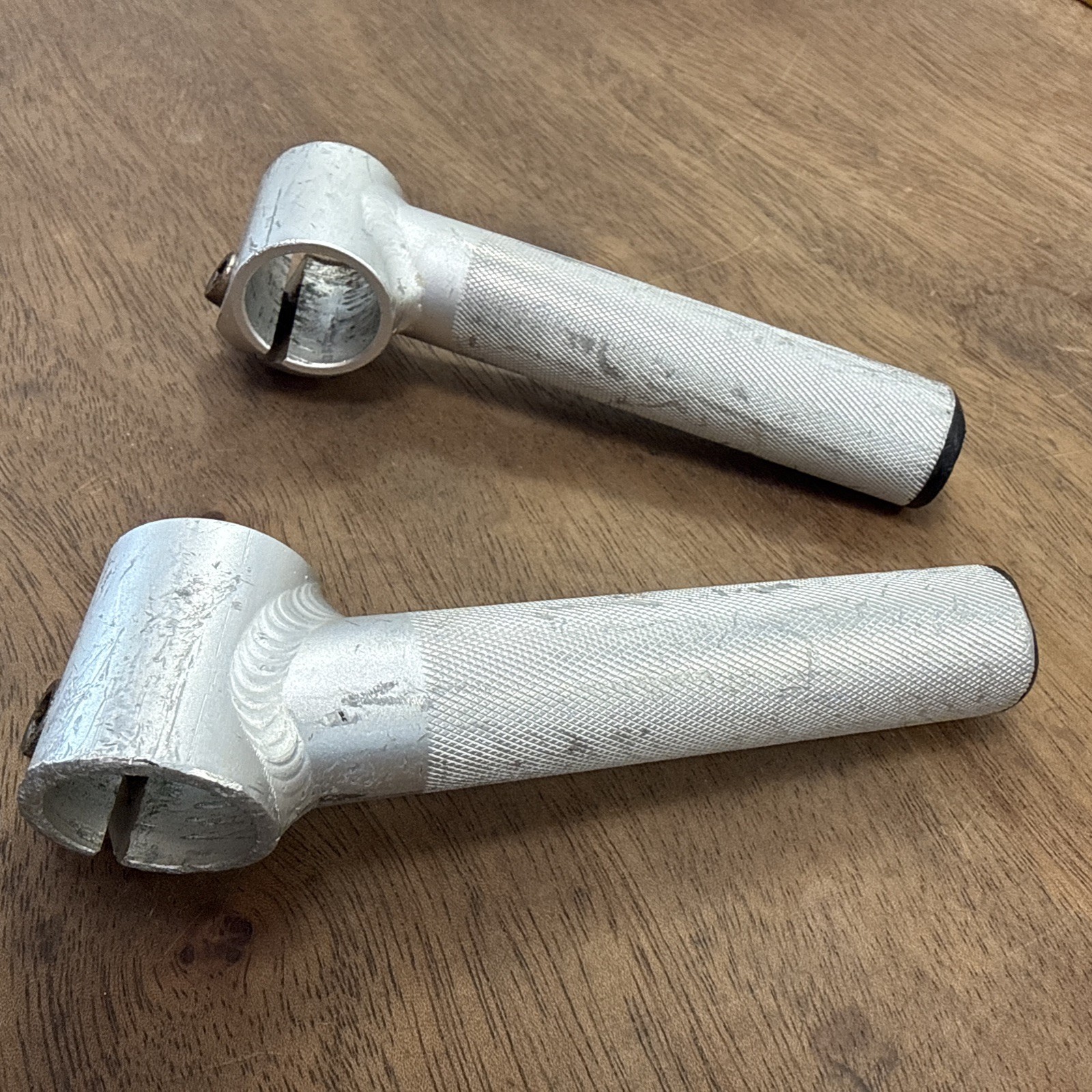 Control Tech Control Stix Silver Bar Ends Short
