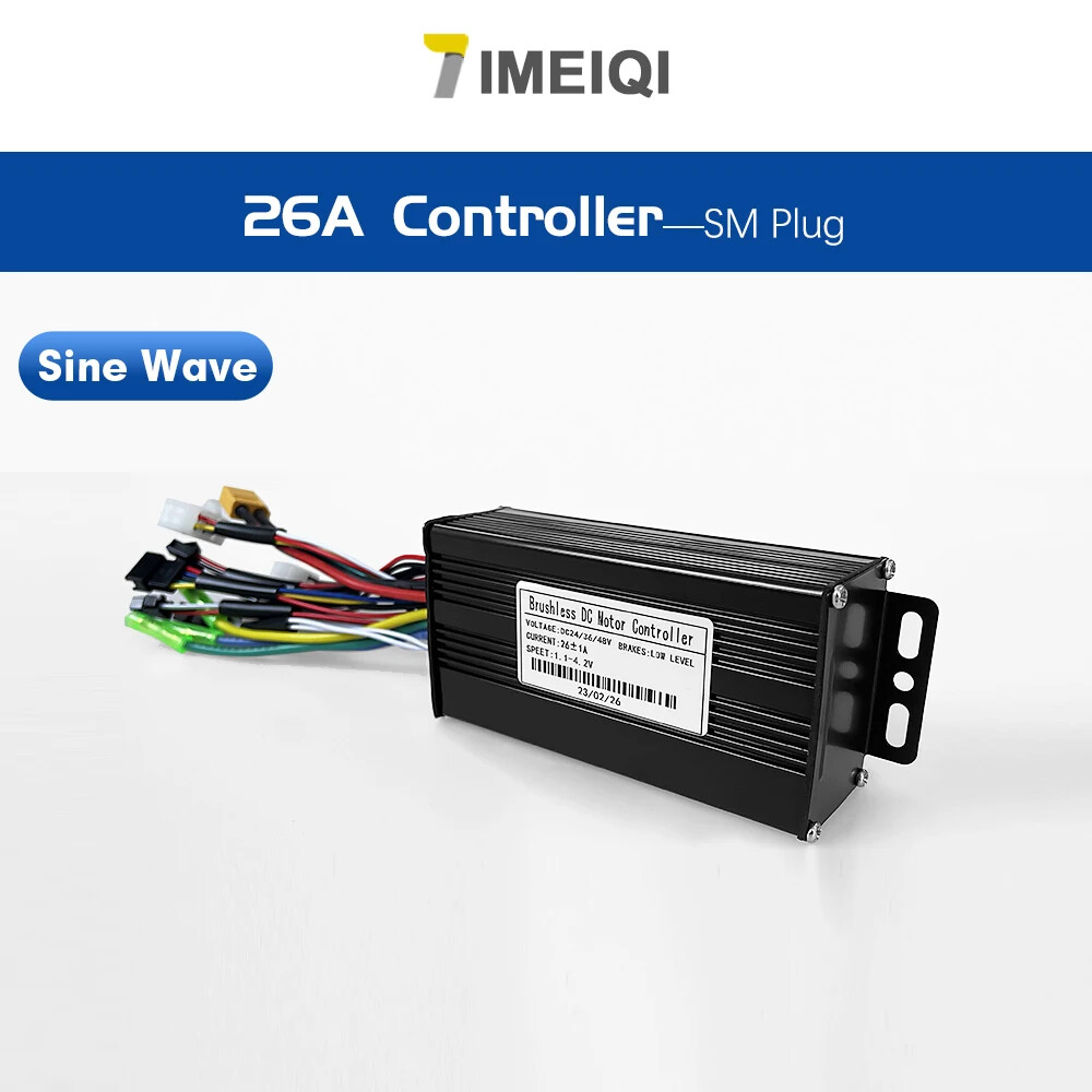 Electric Bike Sinawave Controller 36V/48V 17A 26A 30A 40A with LCD DIsplay S866