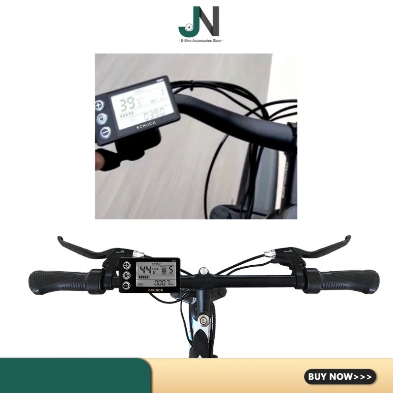 S866 LCD Display with 5 Pin Waterproof Female Connector Use for E-bike E-Scooter