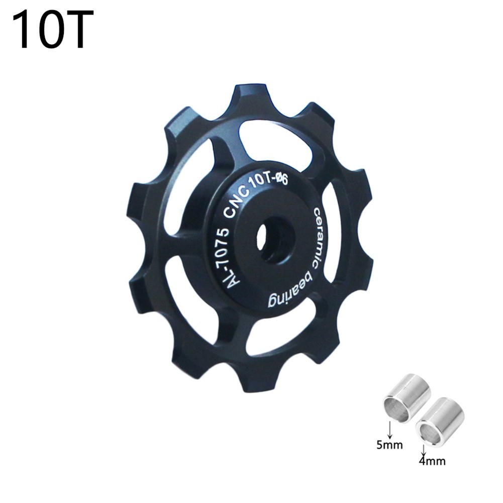 1x 17T Wheel MTB Ceramic Bearing Pulley Replacement Rear Derailleur New