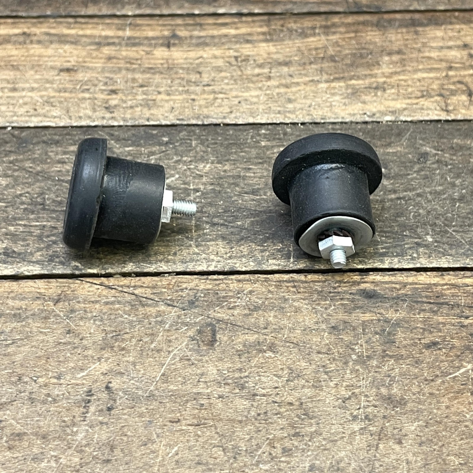 Vintage Velox Bar End Plugs Black Expansion Drop Bar Road Bike France Pair