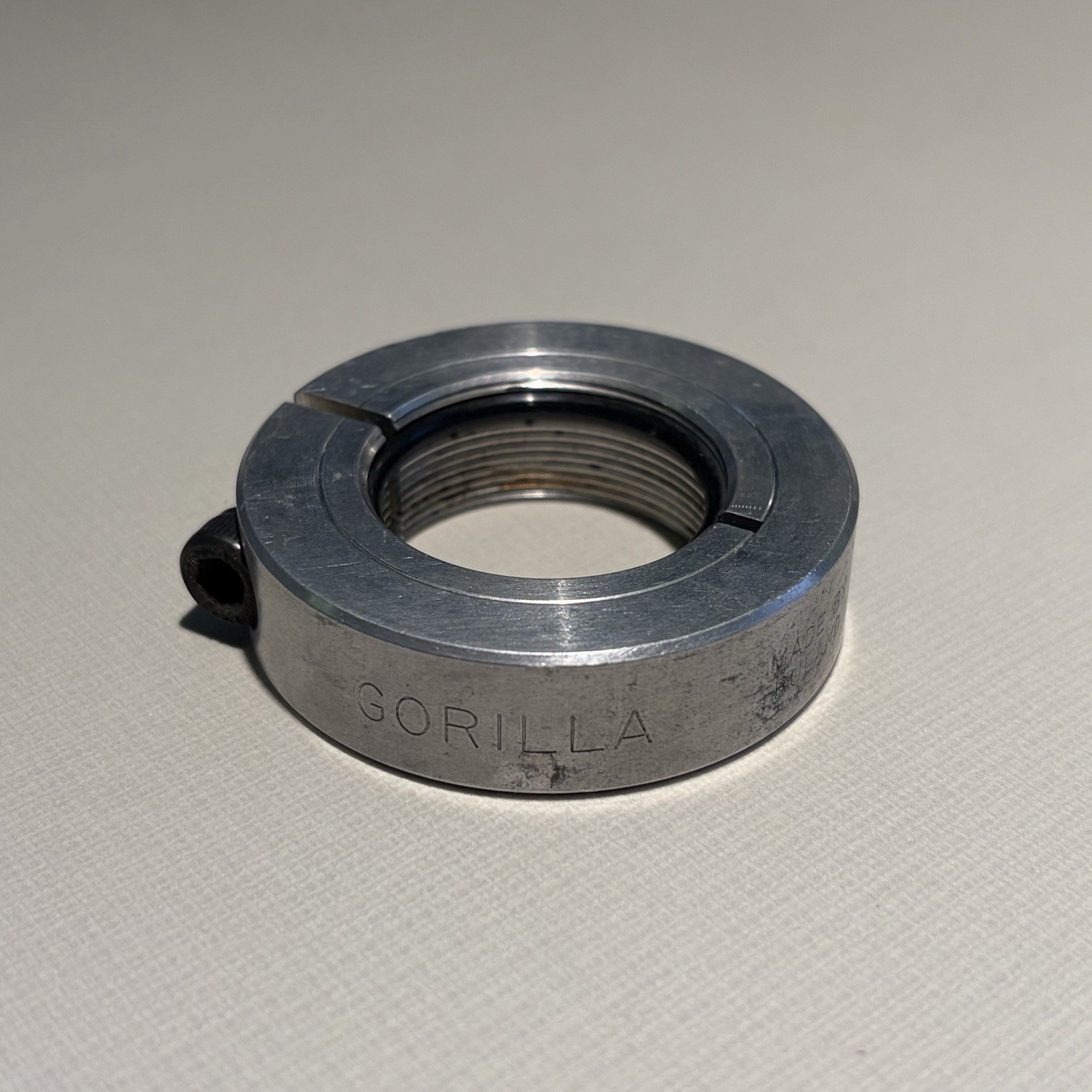 Vintage Gorilla BMX Headset Lock Nut Made By Ruland 1″ Fits Old School DK