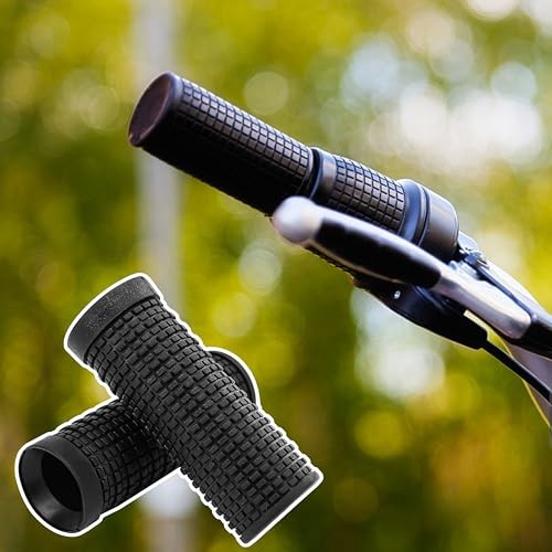 1 Pair MTB Bike Short Handlebar Grips 20x74mm/0.78×2.91inch, Bar Twist Cover