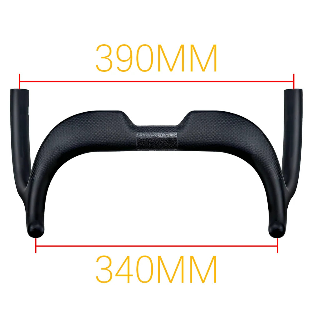 TT Bicycle Handlebar Carbon Road Bike Short Sports Racing Handlebars 31.8mm 14°