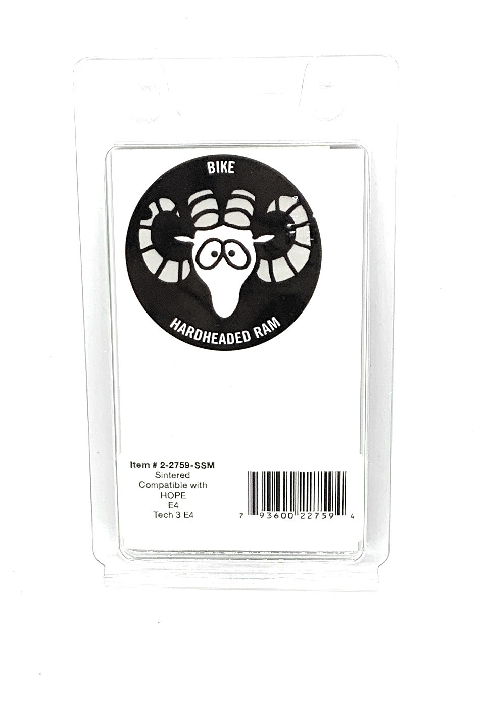 2 Pair Bike brake pads sintered for Hope E4, DBP/59, Mono, Tech 3, Tech Evo.