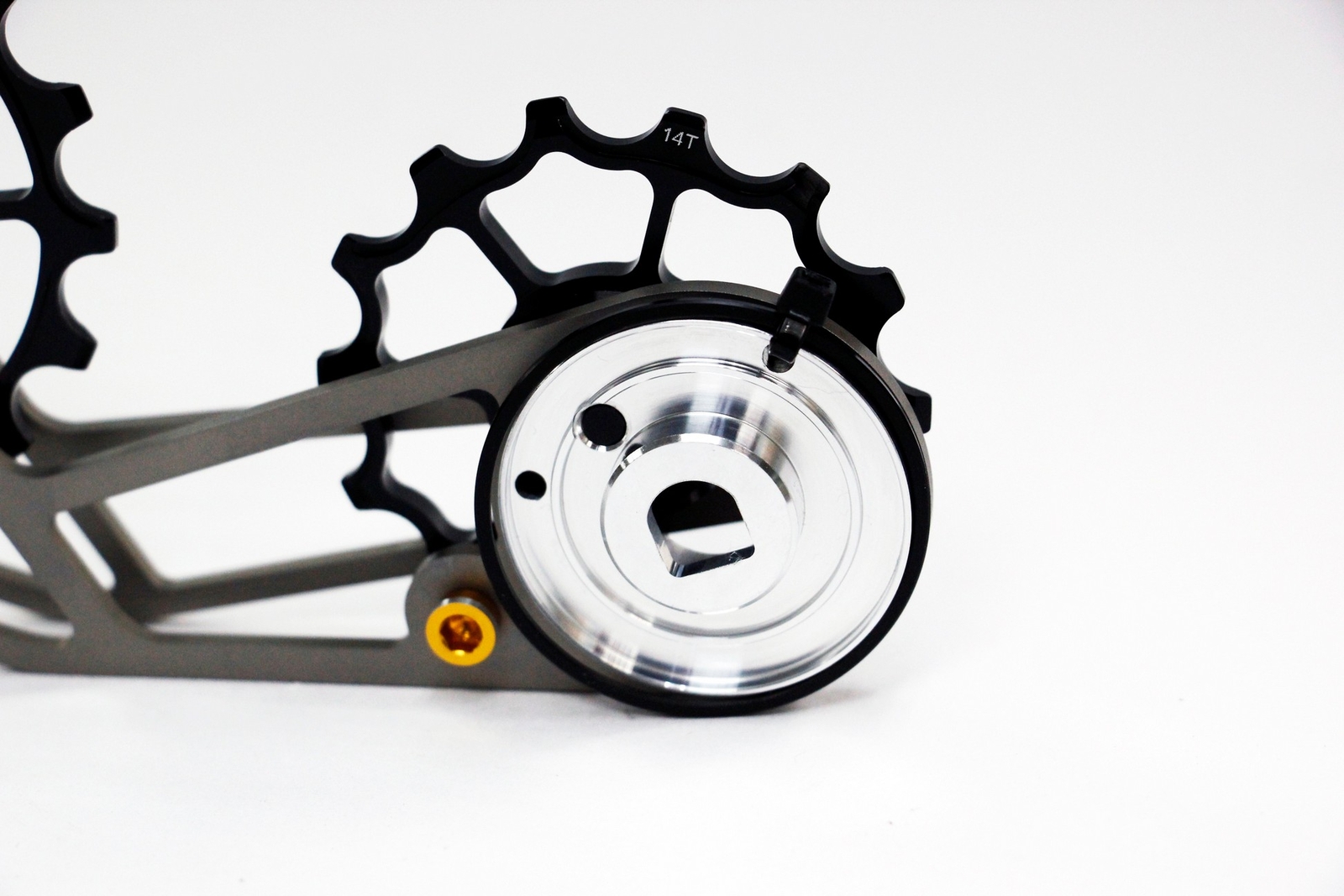 Swishti Road Cycle Oversized Pulley Titanium Cage SRAM Force Etap Axs Blk Bike