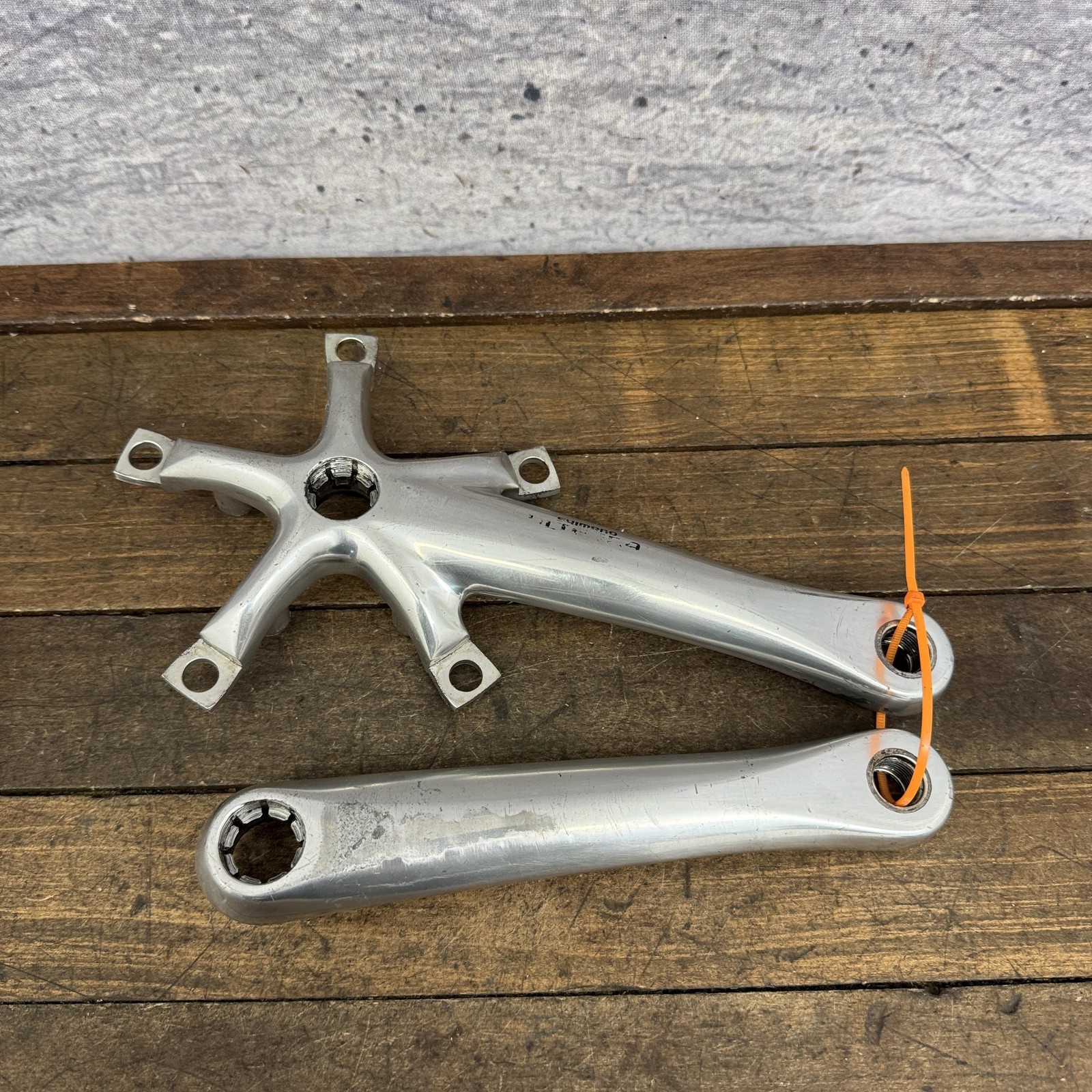 Vintage Shimano Ultegra FC-6500/6503 Crankset 172.5mm 130BCD Octalink TRIPLE