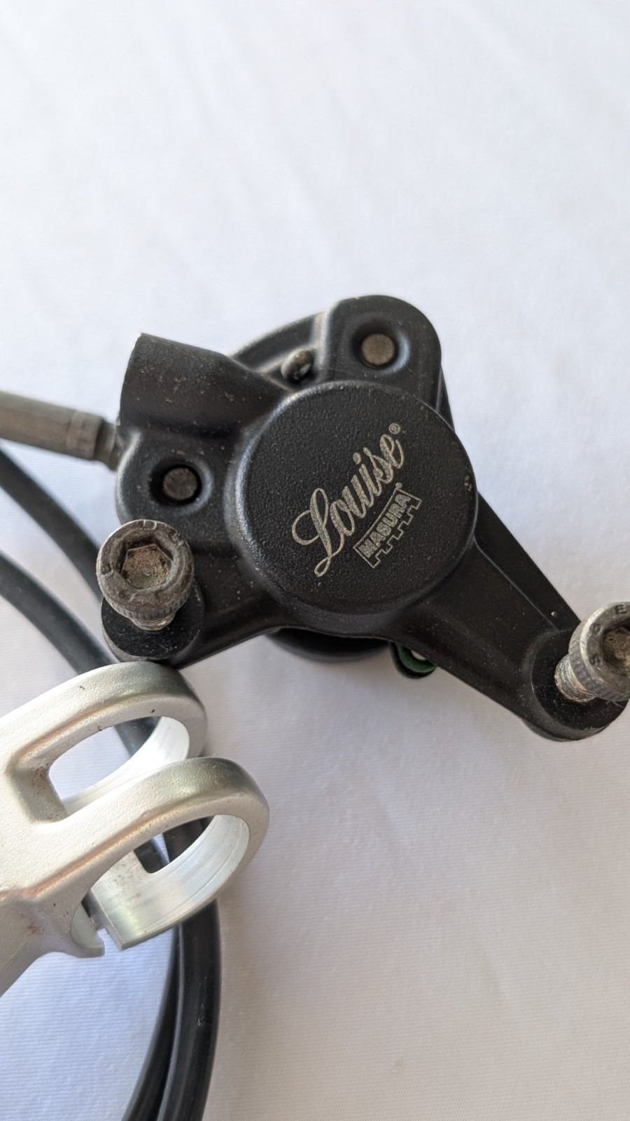 Magura Louise Mountain eBike Bicycle Hydraulic Right / Rear Disc Brake Silver