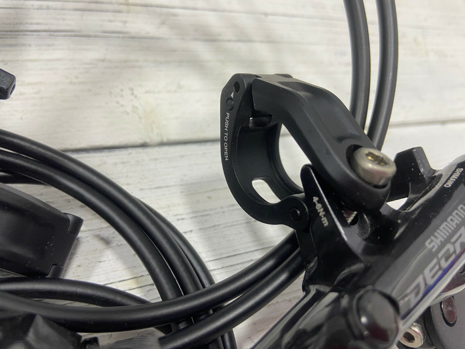 Shimano DEORE 12-Speed BR-M6120+BL-M6100 4-Piston MTB Hydraulic Disc Brake Set