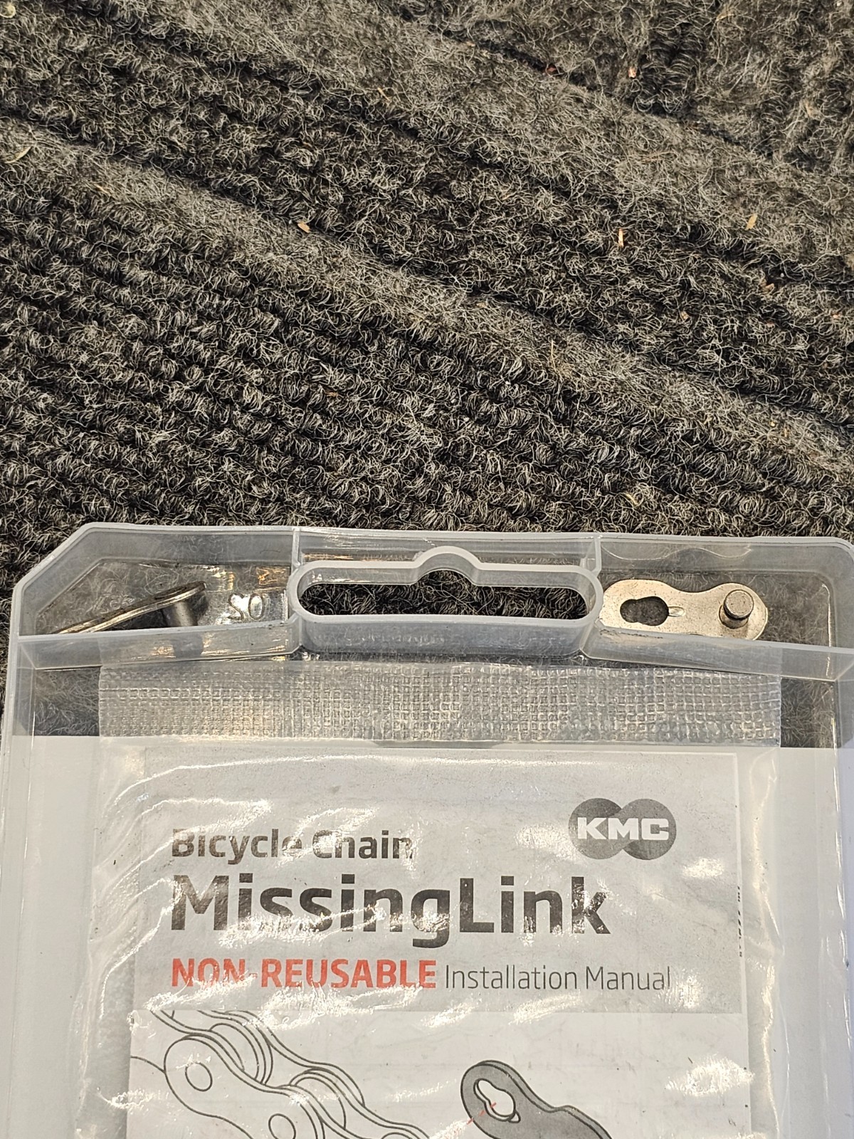 KMC X9 116 Links Non-Directional 9-Speed Bicycle Chain 1/2″x11/128″ Silver/Gray