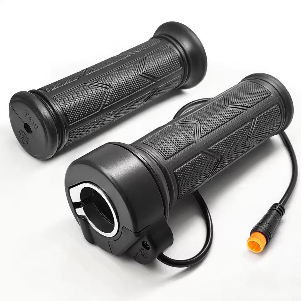 12V/24V/36V/48V/60V/72V E-bike 1921X Full Twist Throttle Handle Grips SM/WP