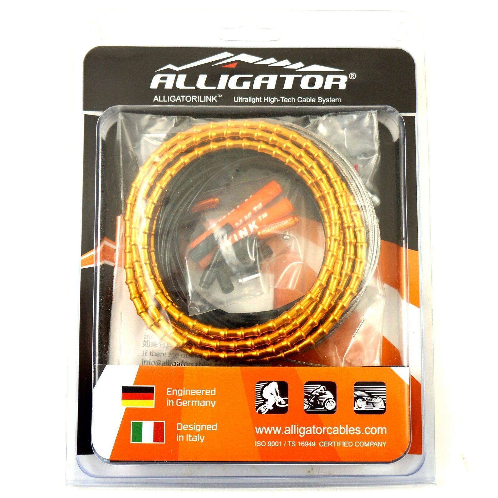 Alligator I-Link 5mm Bicycle Brake cable set Superior Shine For Road Bike