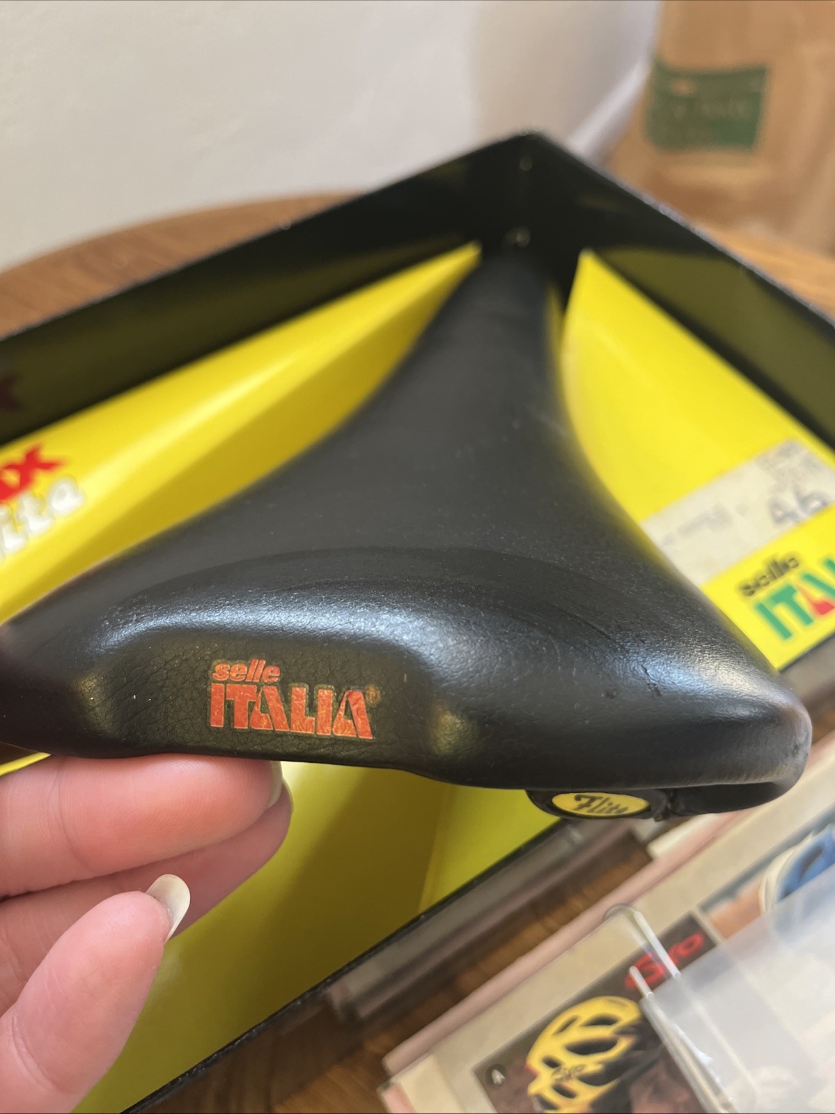 Selle Italia Max Flite Saddle Vanadium Black Smooth Leather
