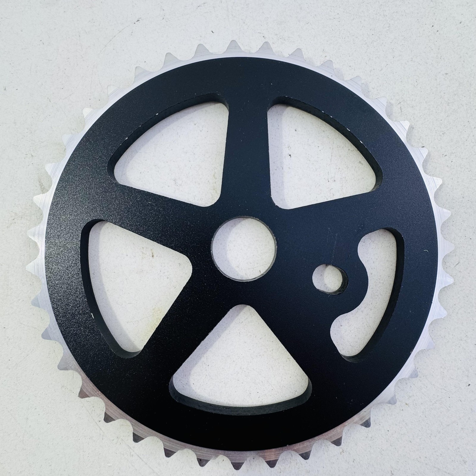 Hub Cog Sprocket Alloy Chainring 1/2 X 1/8 39T Black Bike Anode Single Speed A49