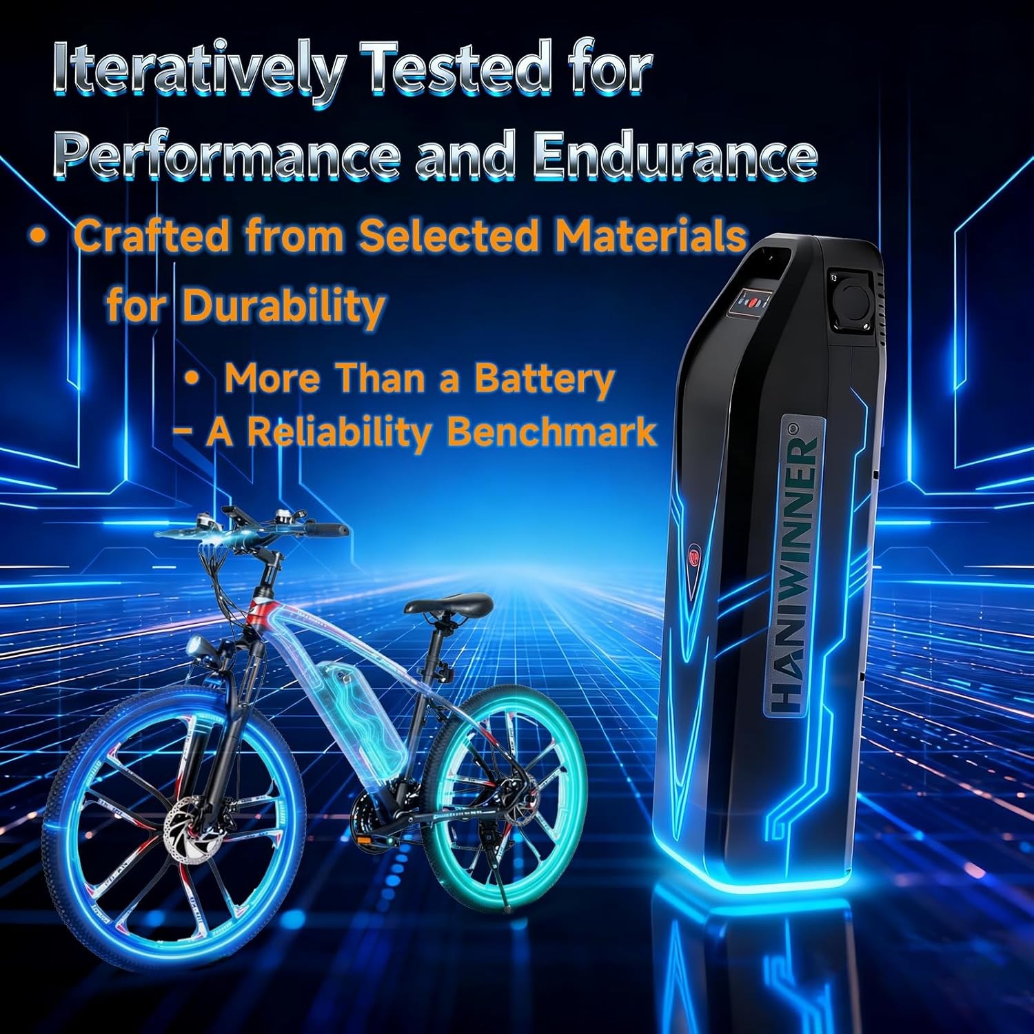 48 15.6Ah E-Bike Battery For Rad Power RadRunne Plus Electric Bike Battery