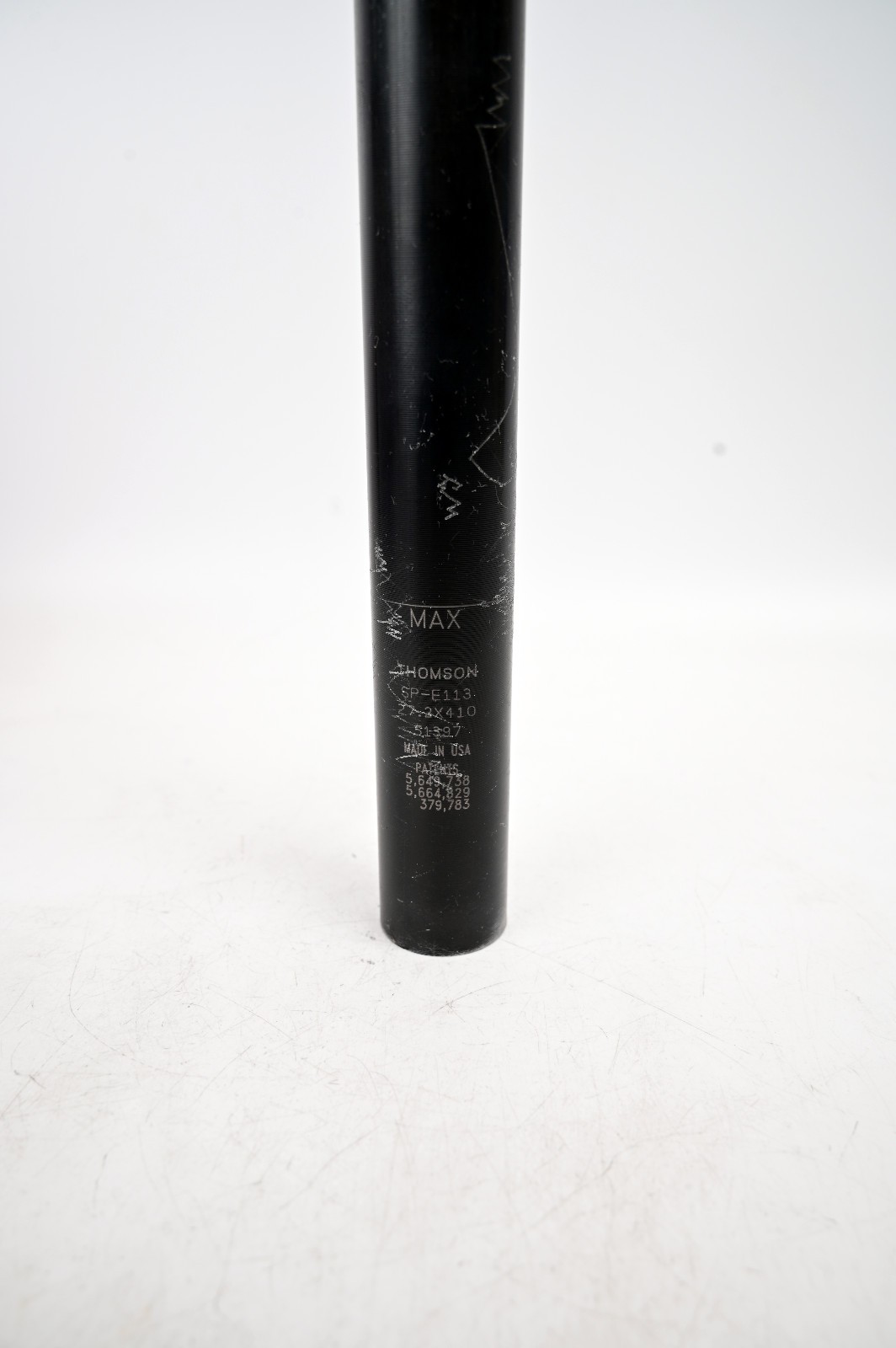 Thomson Elite Alloy Road Bike Seatpost 27.2 x 410mm 0 Setback BLACK SP-E113