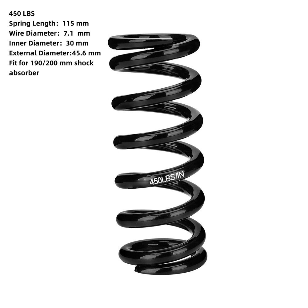 Sturdy Rear Shock Absorber Spring 30 MM ID 350 650 LBS Weight Capacity