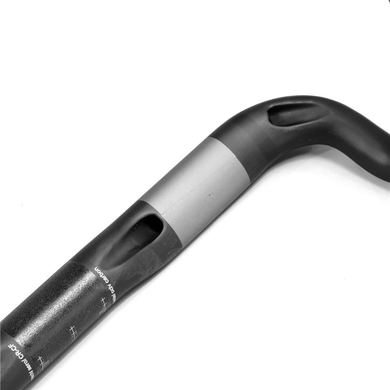 Full Carbon Road Bicycle Racing UD Matt Integrated Handlebar 31.8mm Bent Bar