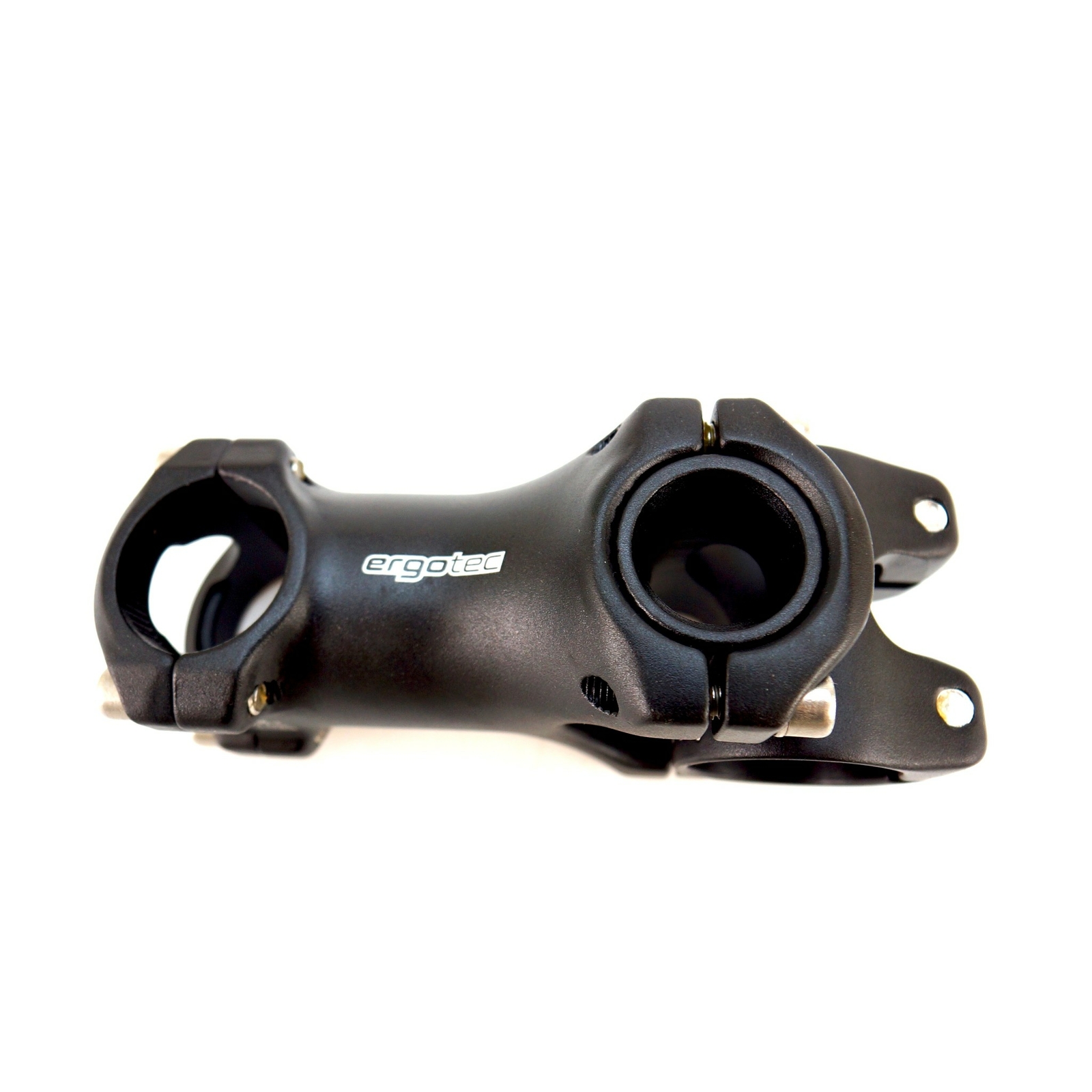 Ergotec Adjustable Bicycle Stem 28.6 x 80mm handlebar clamp: 25.4 mm Black
