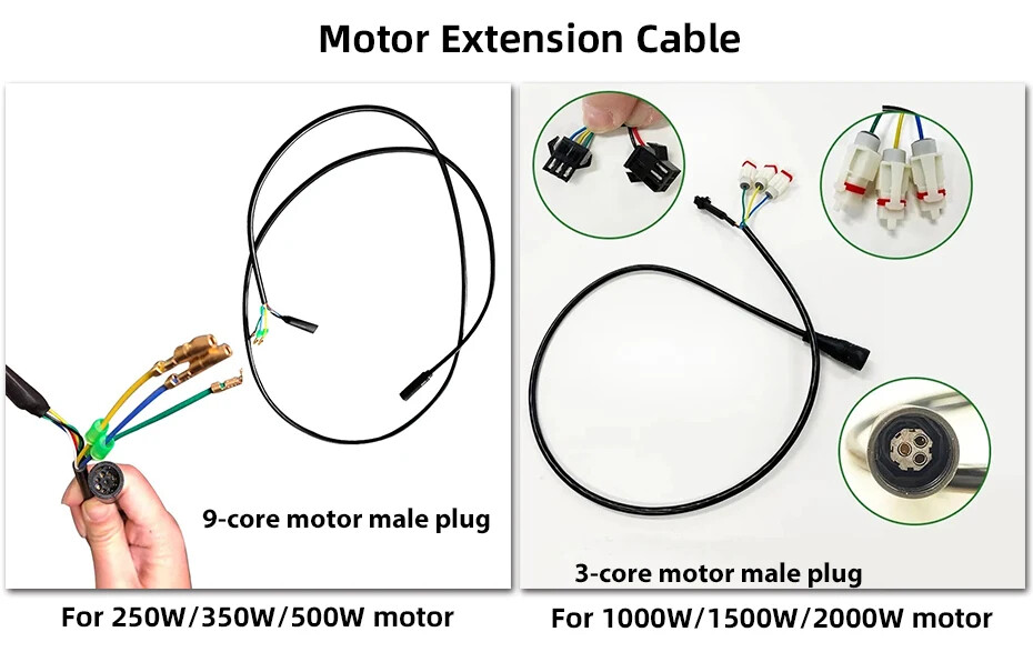 250W 350W 500W Electric Bike Conversion Kit Brushless Gear Motor LCD Display