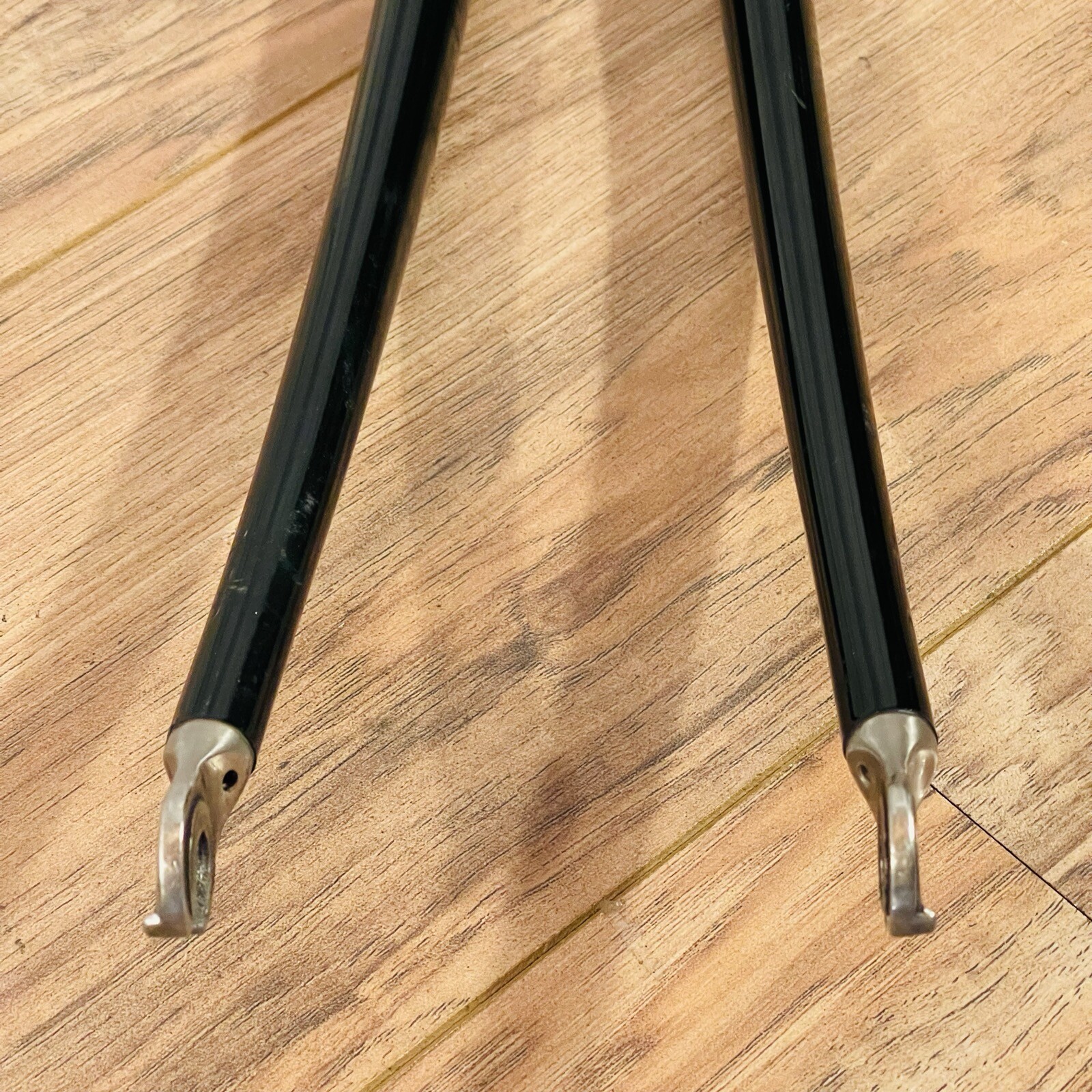 1995 Trek OCLV Carbon Road Fork 700C 1-inch Threaded 194mm Steerer Ice Green